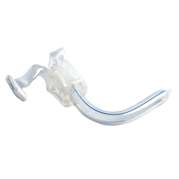 Medizinische Tracheostomie Tube Einweg Tracheostomie Tube mit Innenkanüle / Mit Bündchen