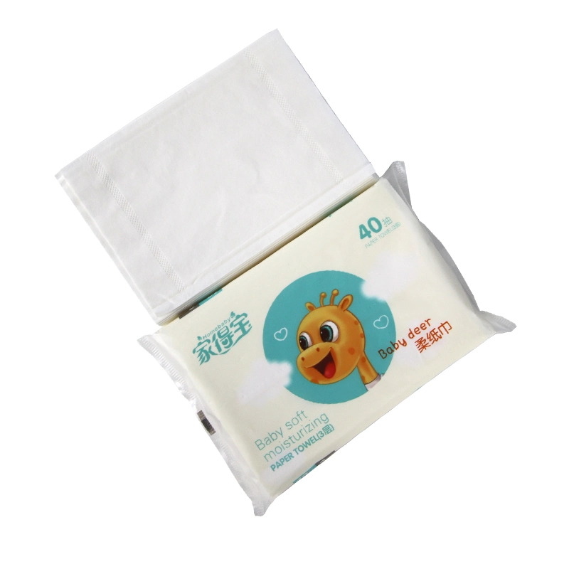 Safety Soft Environmental and Healthy Practical Moisturizing Facial Tissue