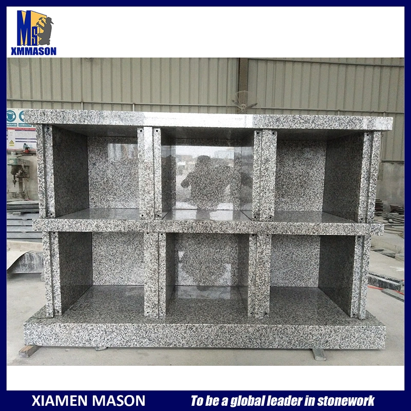 Bespoke China Mapple Red Granite French Columbarium