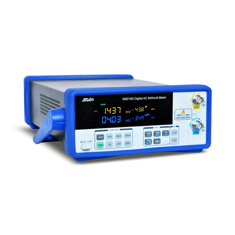 جهاز قياس مللي فولت للتيار المتردد الرقمي من الفئة Sm2100 مع شاشة LED