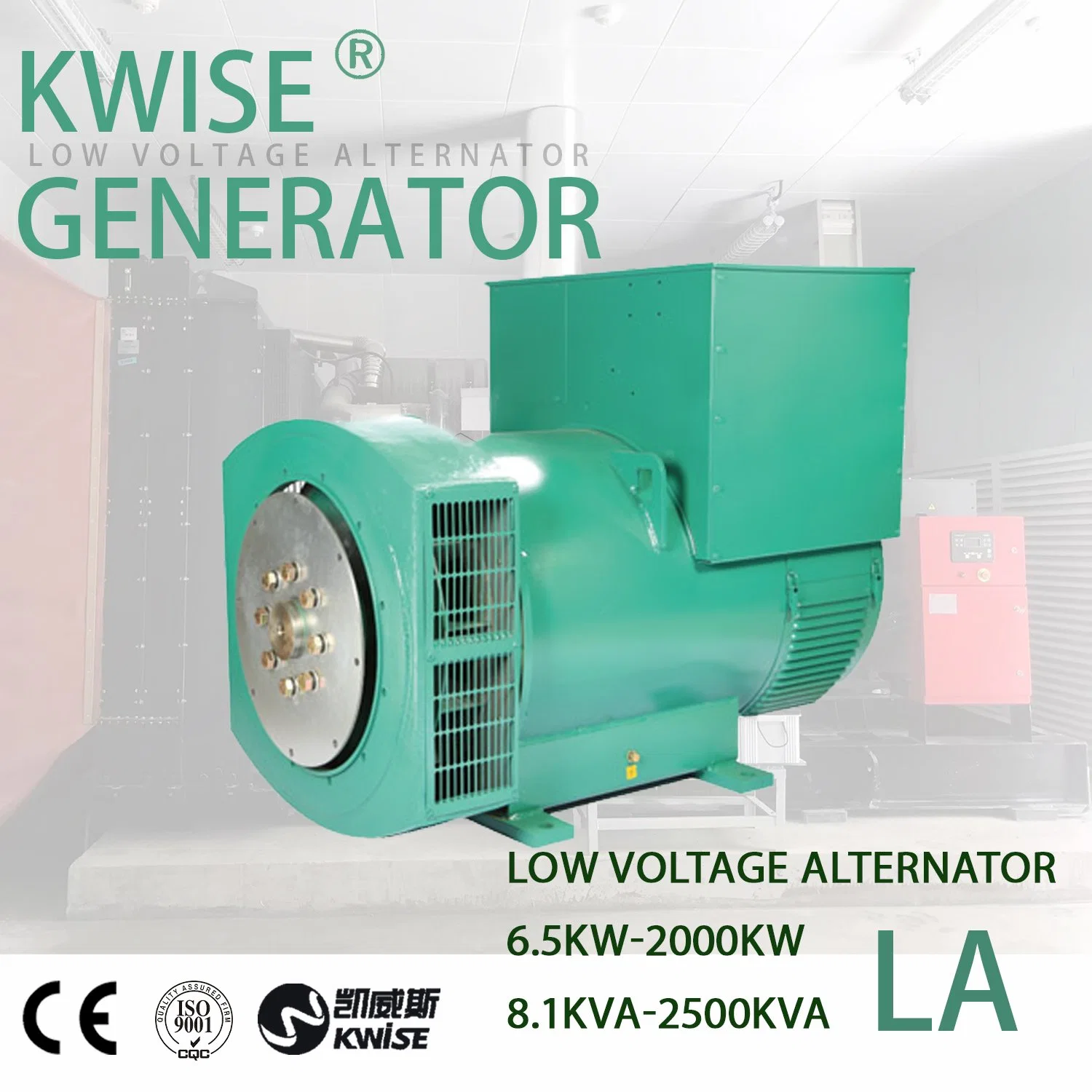 Air Cooled Three Phase 320kw 50Hz 60Hz Diesel Engine Pm Motor Single Bearing Alternator with Digital AVR for Power Genset