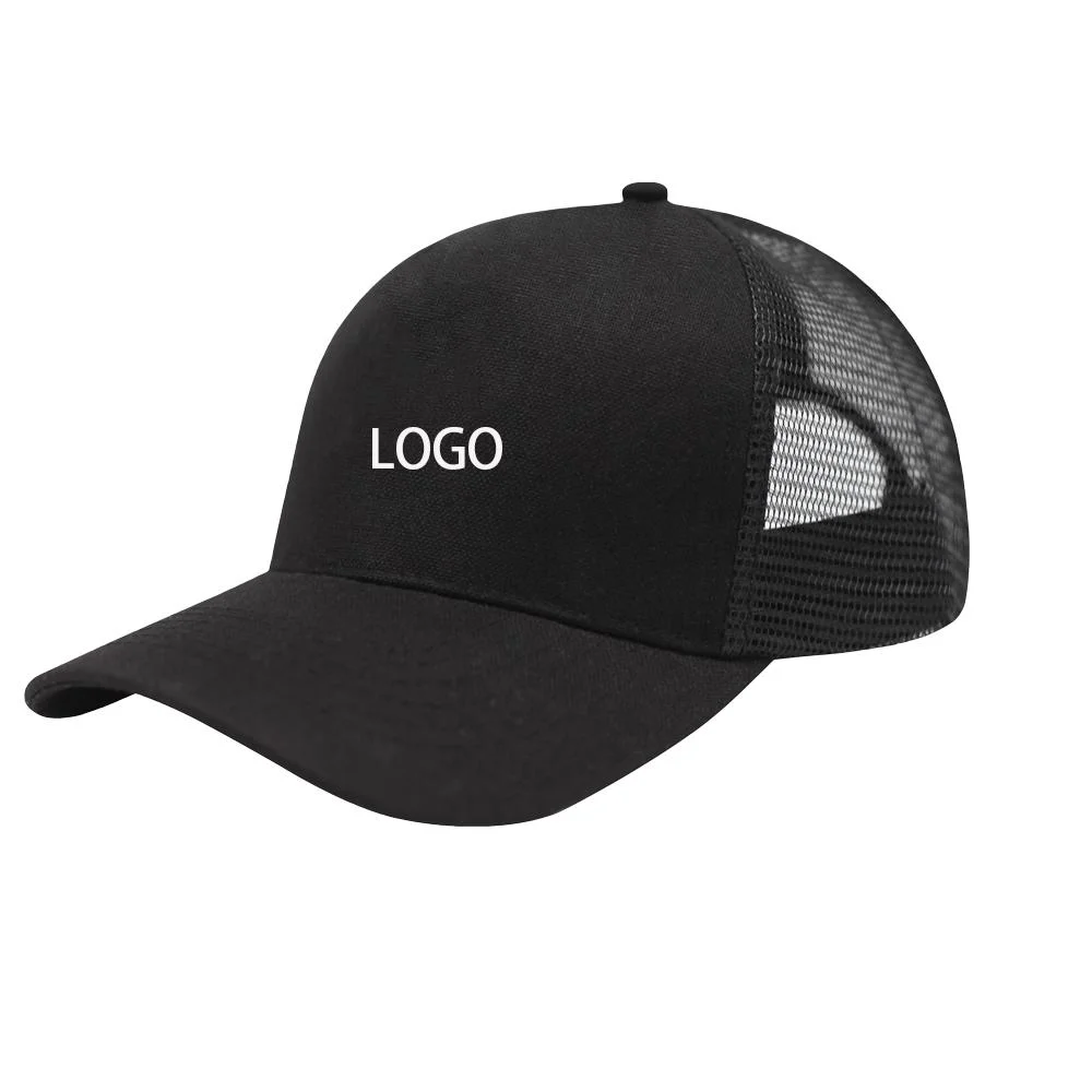 Gorra de béisbol de la moda malla logotipo bordado personalizado algodón Deportes Béisbol Sombreros