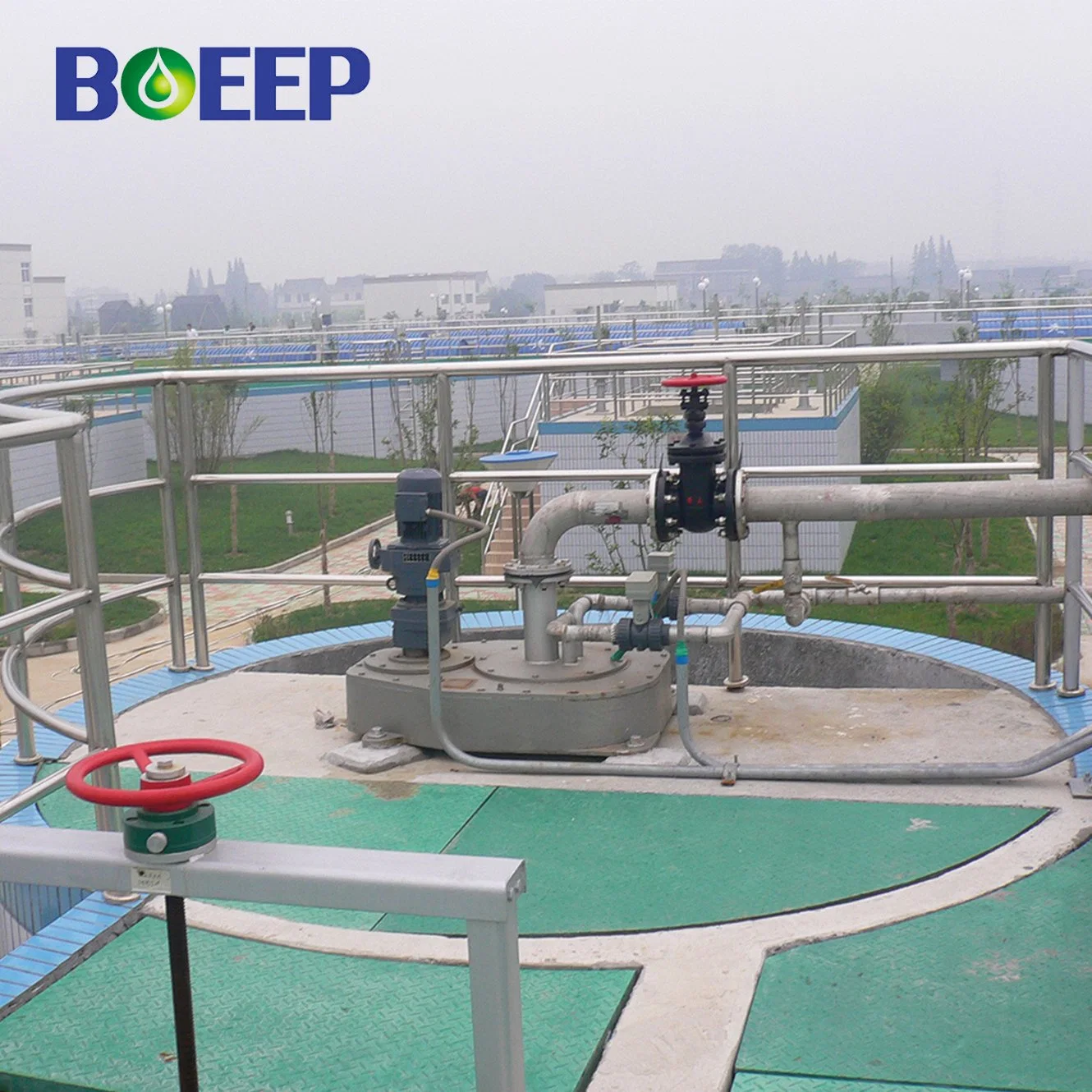 Effluent Wastewater Treatment Solid Liquid Separator Vortex Grit Chamber