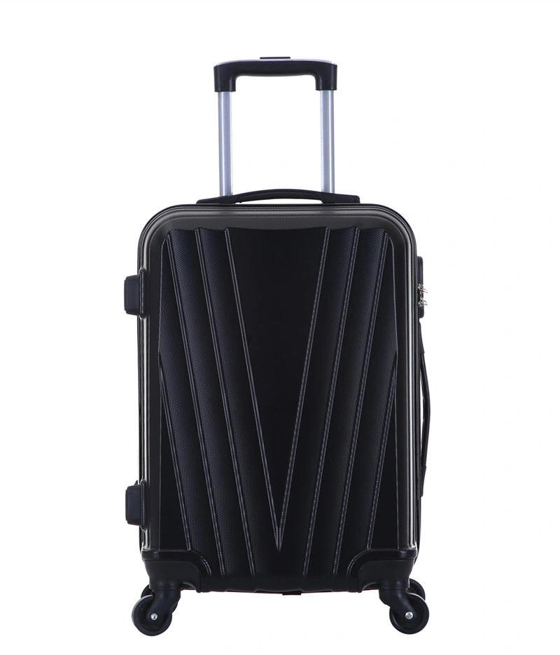 Hardshell Luggage Manufacturer OEM Print ABS Trolley Travel Spinner Trolley Case (XHA154)