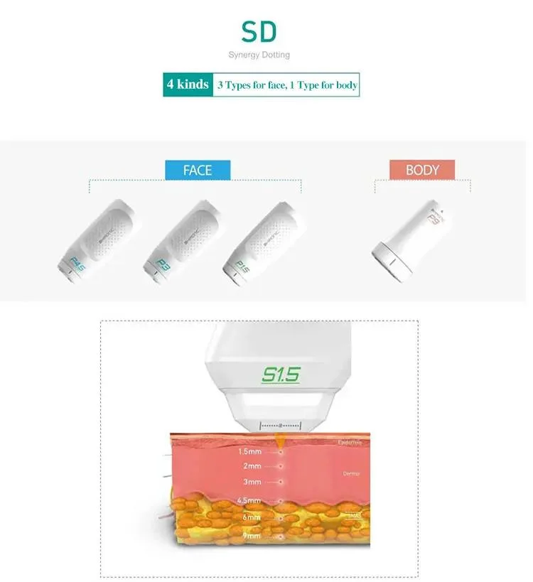 Gesichts Anti-Falten Körper Abnehmen Doublo Ultraschall 7D 9d HIFU