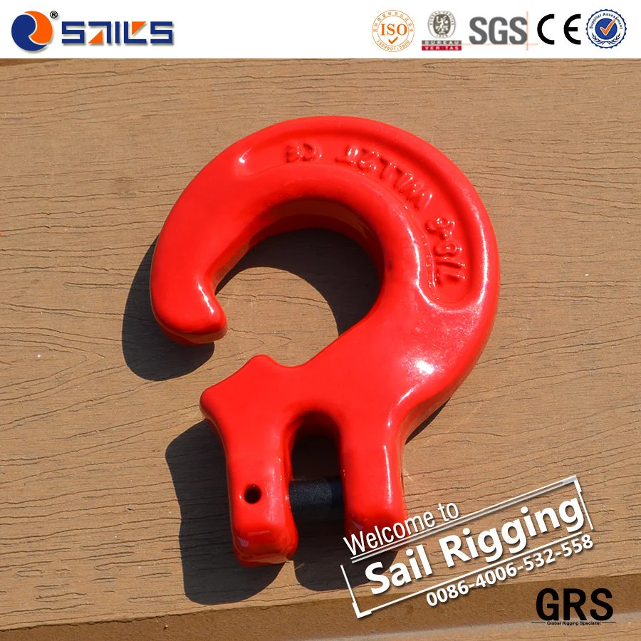 G70 G43 Carbon Steel Alloy Steel Us Type Eye Sling Hook for Rigging Hardware Clevis Screw Sling Hooks