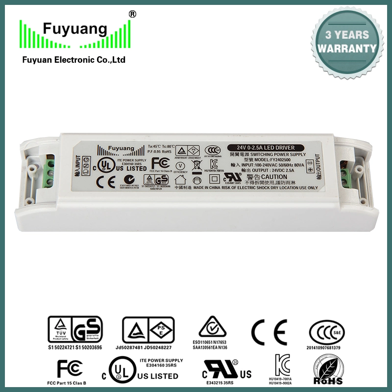 Fuyuang UL Kc SAA International Plug LCD Display 14.4V 18V 24V 28V 10A 30A 12V 20A DC Power Supply