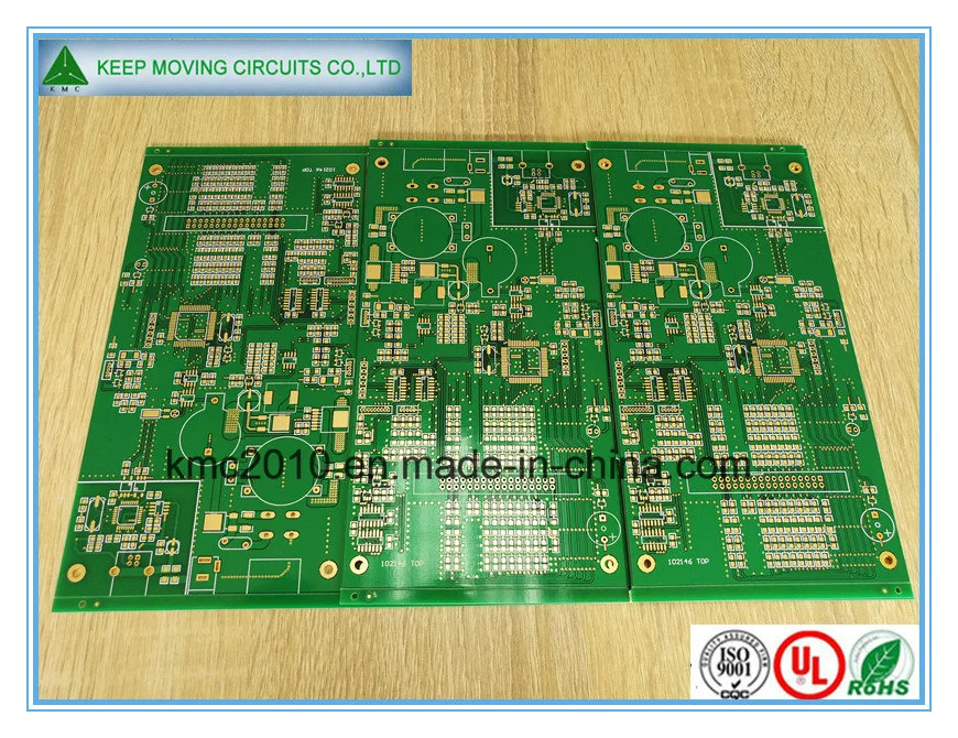 Bonne qualité 6 couche de carte de circuit imprimé avec circuit vert BGA