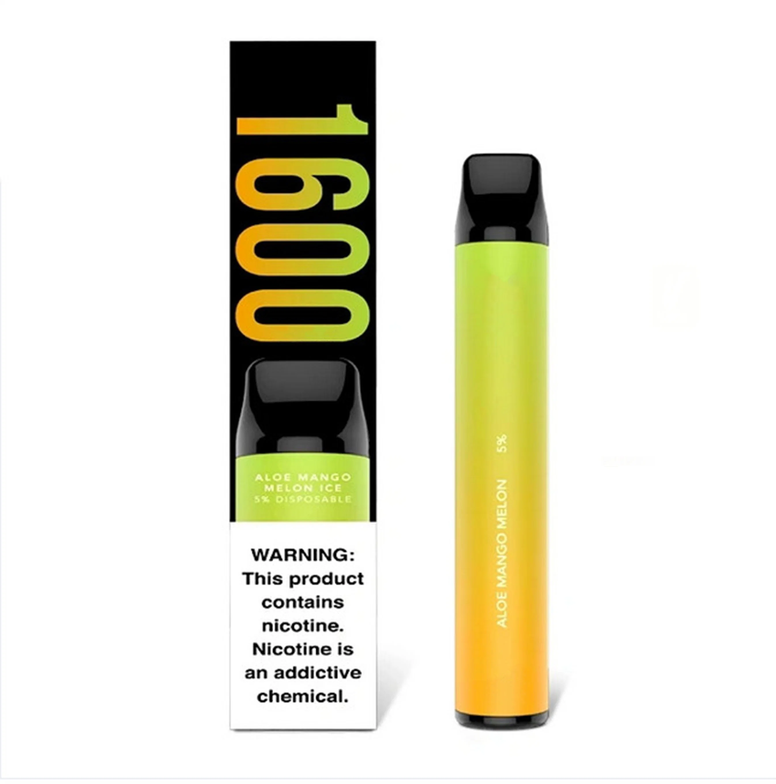 2020 Vente à chaud Nouveau style ODM/OEM Prix en vrac Disposale Vape Stylo XXL cigarette électronique avec 1600 bouffées