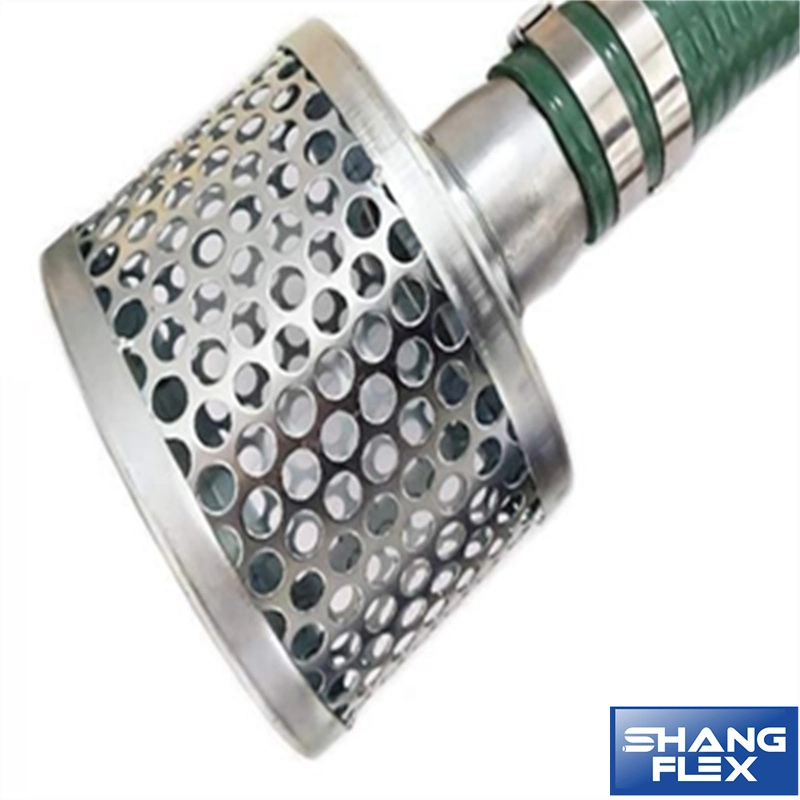 ID 2inch Heavy Duty Green PVC Suction Water Hose with Aluminum Male Type "E" +Female Type "C" Camlock Coupling