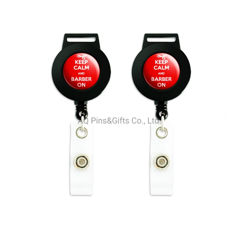 Retractable Plastic&#160; Badge&#160; Holder Pull&#160; Reel&#160; for Promotion