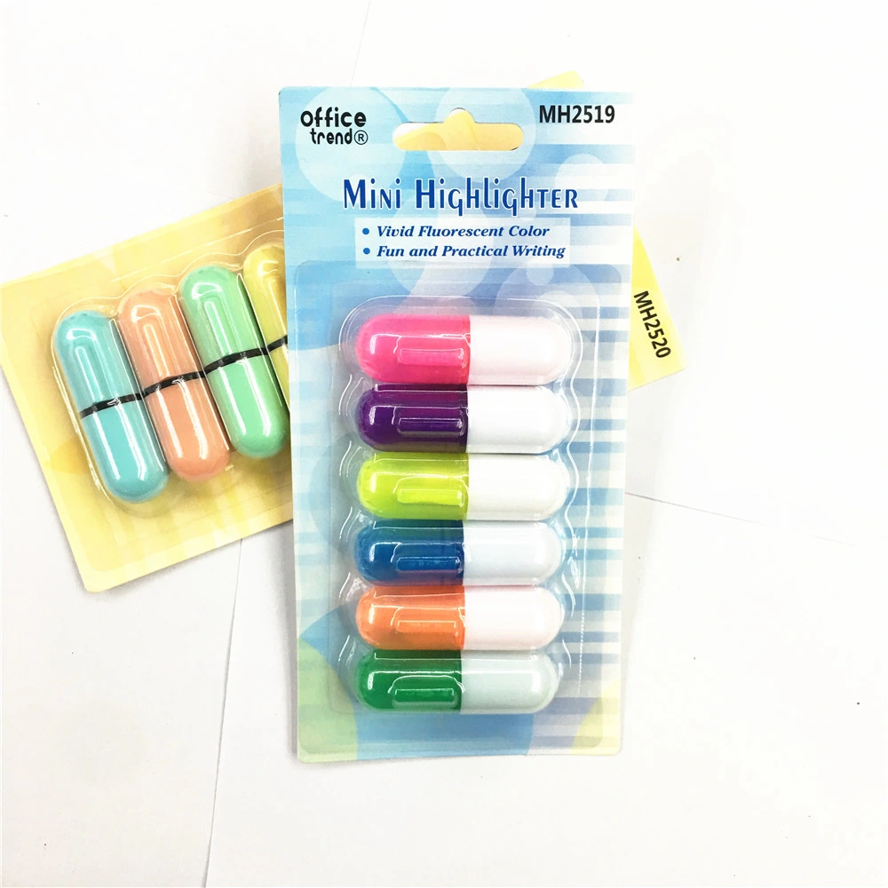 Muliti Farbe Funny Geschenk Textmarker Stift Schreibwaren Set