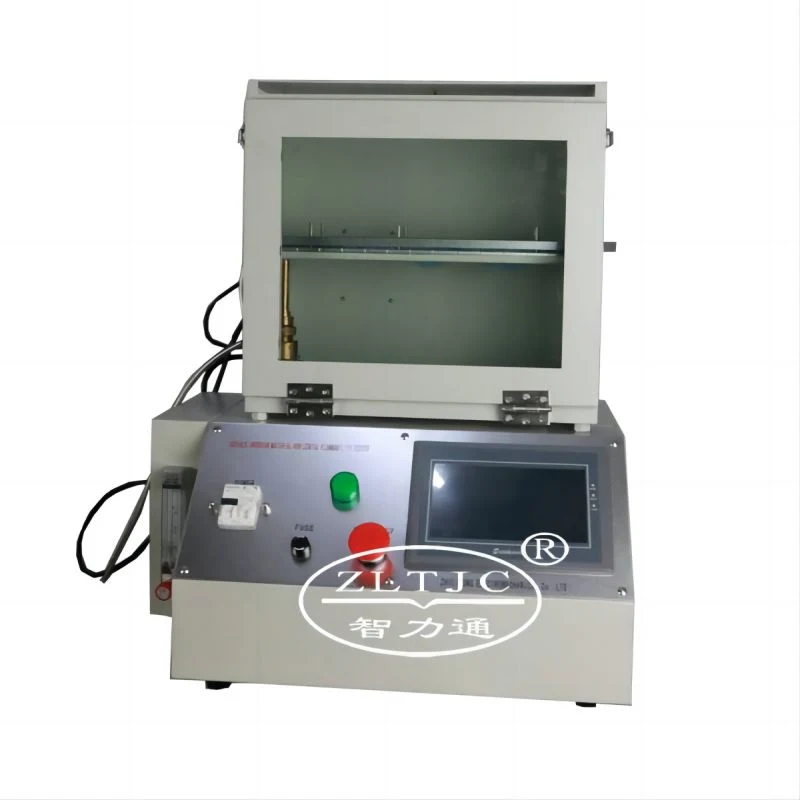 Test d'inflammabilité instrument horizontal avec la norme ISO 3795, la FMVSS 302, Gmw 3232 des normes