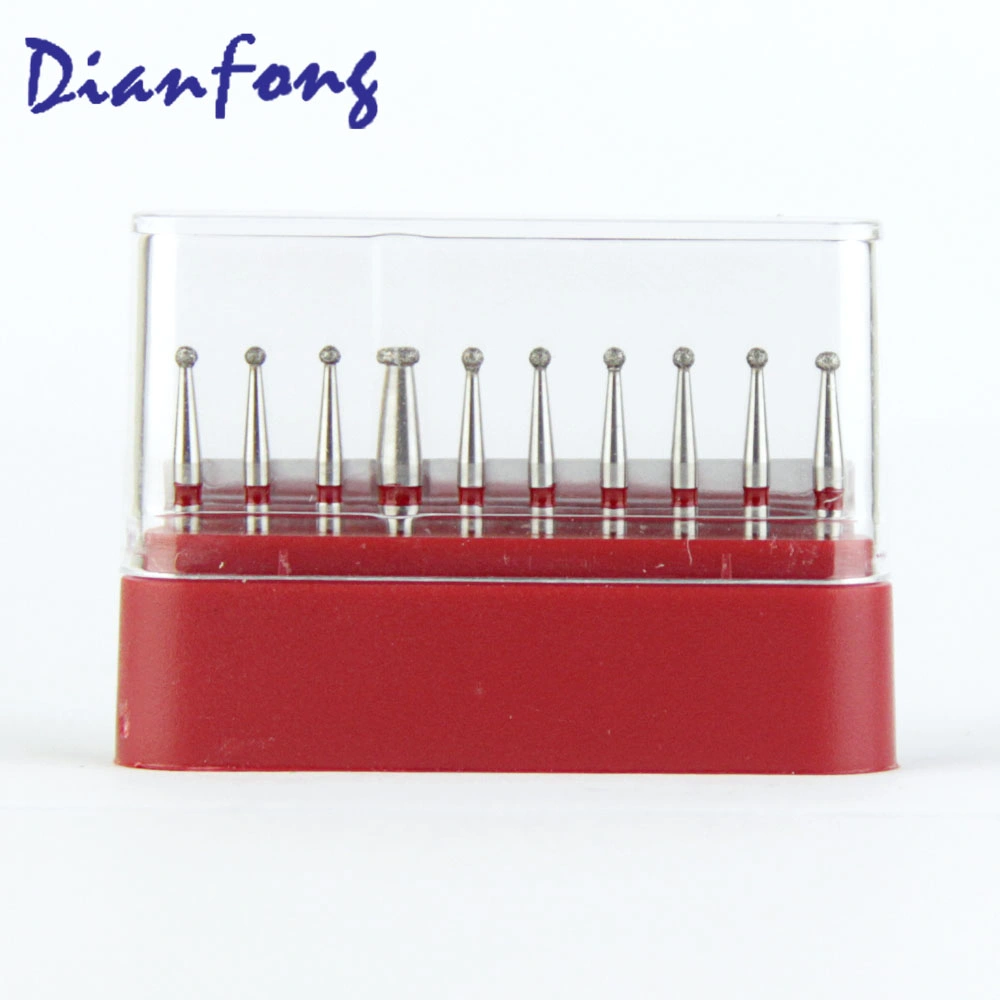 Br-46f Ball Shape Fine Dental Diamond Burs