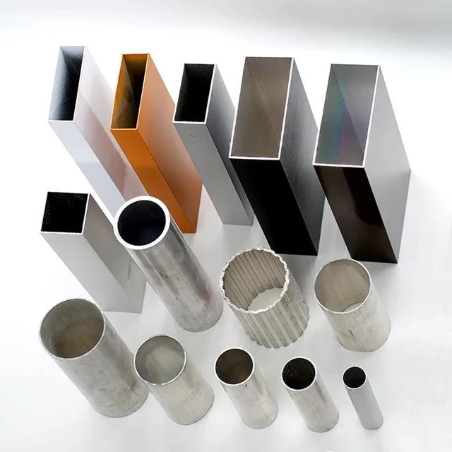 Manufacturers Supply 2024 Aluminum Alloy Tubes 20mm Aluminum Square/Round Pipes