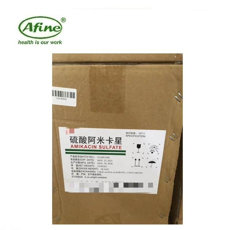 CAS 39831-55-5 Amikacin Sulfate / Amikacin Disulfate Salt / Amikacin Sulfate / Antibioticbb-K8sulfate / (s) -Ysulfate (1: 2) (salt)