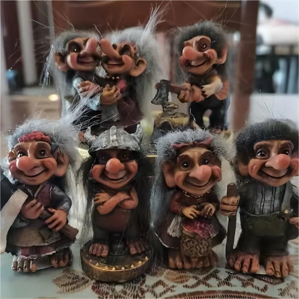 OEM Factory Customized Norwegian Trolls Resin Garden Figurine Swedish Trolls Polyresin Garden Crafts Troll Doll Wholesale Garden Gnome Manufacturer in China