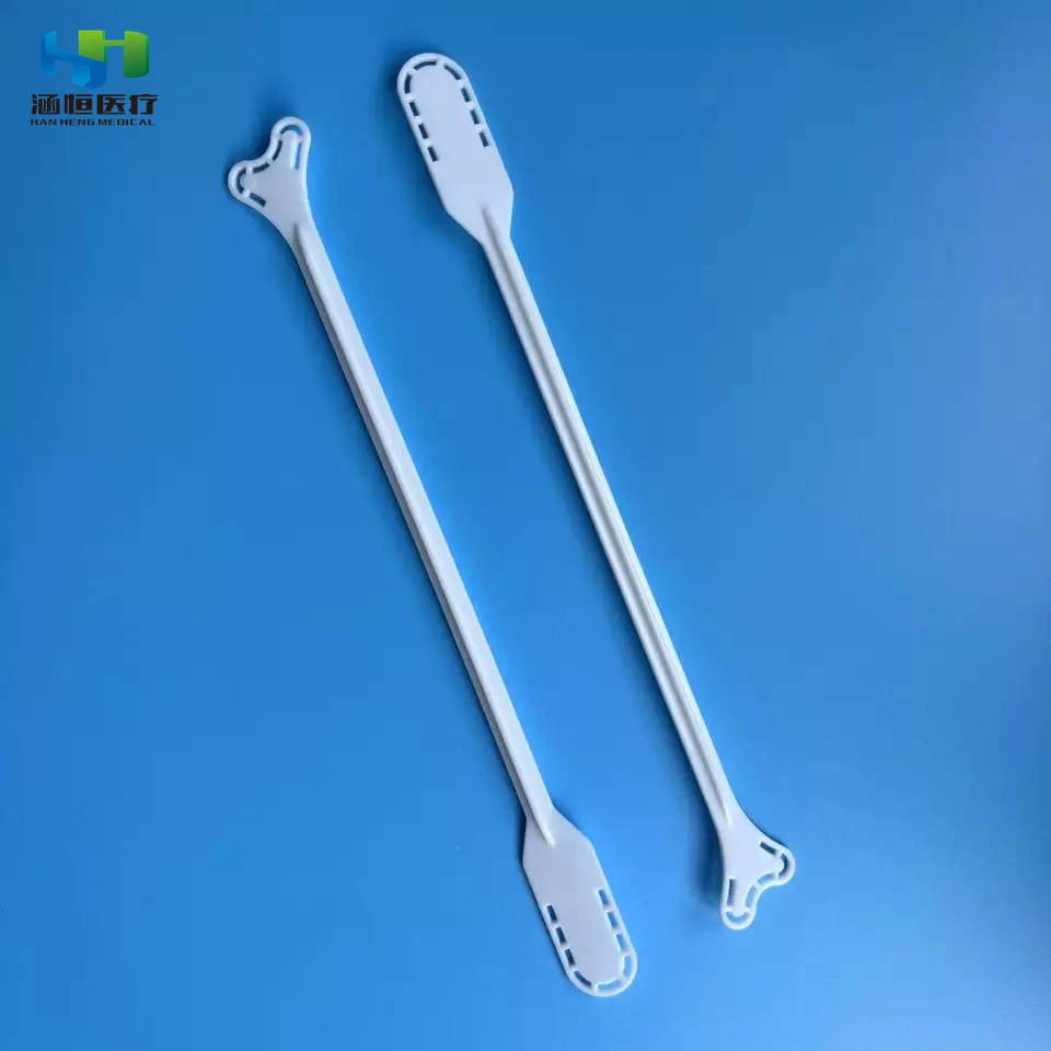 Surgical Spatulas Cytobrush Ayers Cervical Spatula Scraper Plastic Sterile Pap Smear Kits Cervical Scraper CE ISO13485