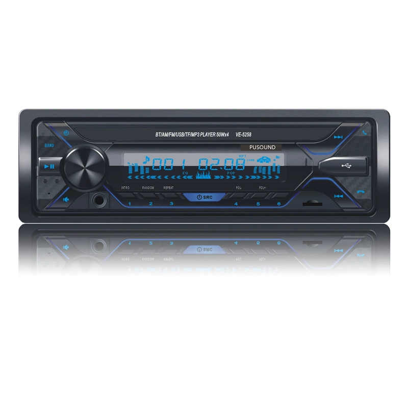 مشغل راديو FM ستريو Bluetooth® للسيارة 1DIN Car MP3 مع USB SD/TF إضافي