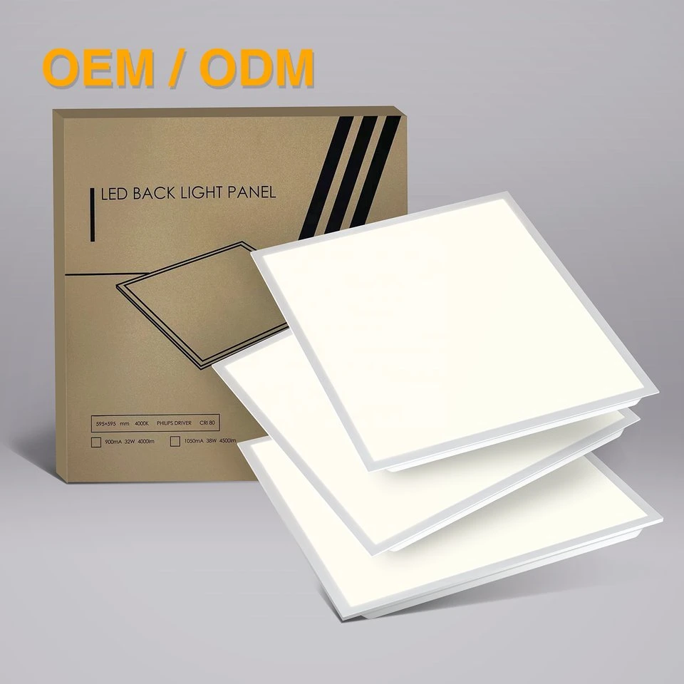 Orion LED Interior Lighting LED Ceiling Downlight 60*60 60X60cm Backlit Lamp LED Flat Panel Light 36W 40W 48W LED Panel for Supermarket Office Hospital