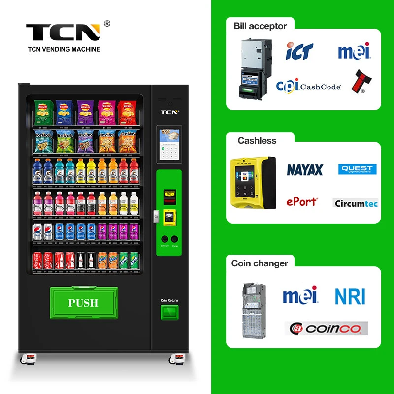 TCN-CSC-10c (V10) Automatische Snackdrink-Verkaufsmaschine