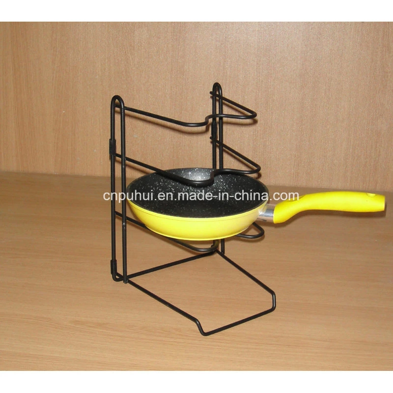 Two Function Steel Iron Rod Support Frame Metal Wire Pans Holder Rack (LJ9009)