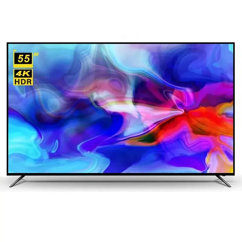 تلفزيون ذكي تلفزيون 4K بشاشة 55 بوصة تلفزيون LED