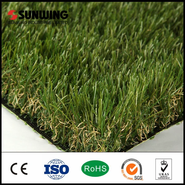 China Supplier PPE Material 42mm Natural Garden Artificial Lawn