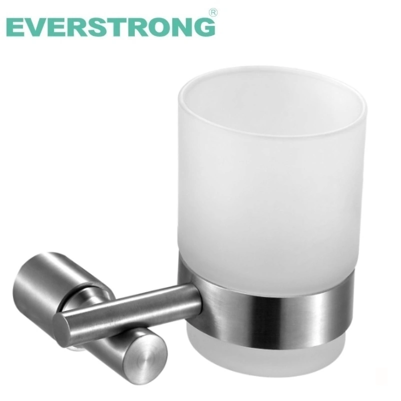 Bathroom Single Toothbrush Glass Cup Holder