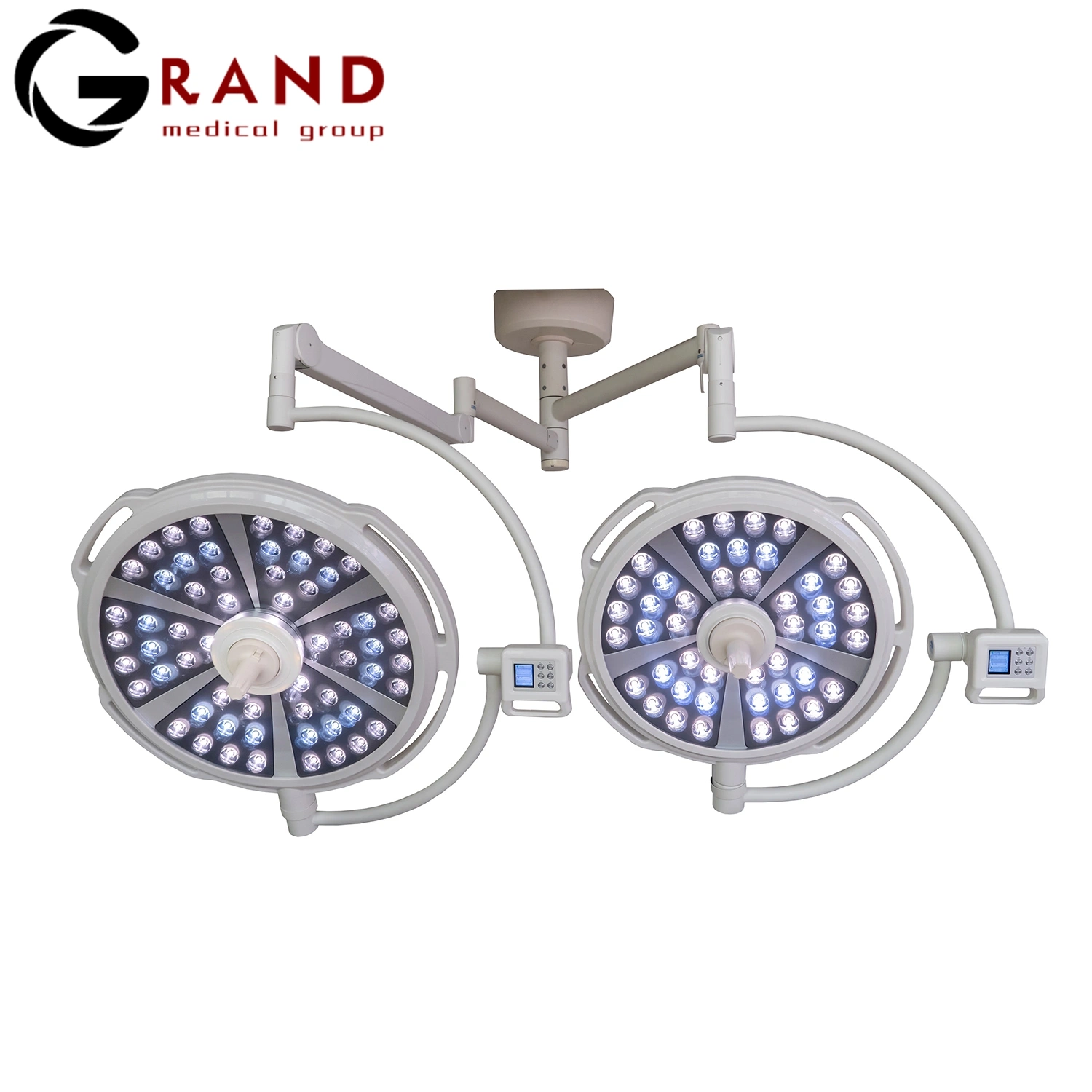 Medical Domo doble techo LED Luz operativos quirúrgicos Shadowless