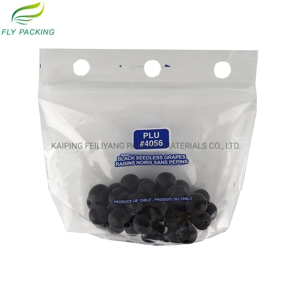 Chinese Wholesale Food Grade Safe Quality Zip Lock Plastic Grape Bags Packaging