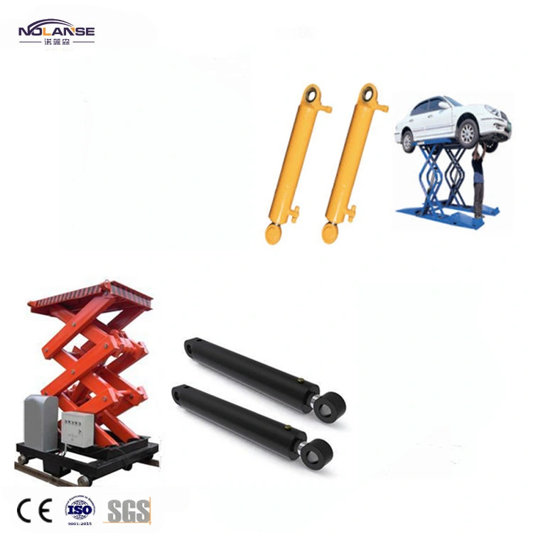 China Lieferant Custom Design Kleine Kolben Micro Bohrung Mini Rod Kurzhub Doppeltwirkende hydraulische RAM-Zylinder für Schere Lift Tabelle Forsttraktor-Lader