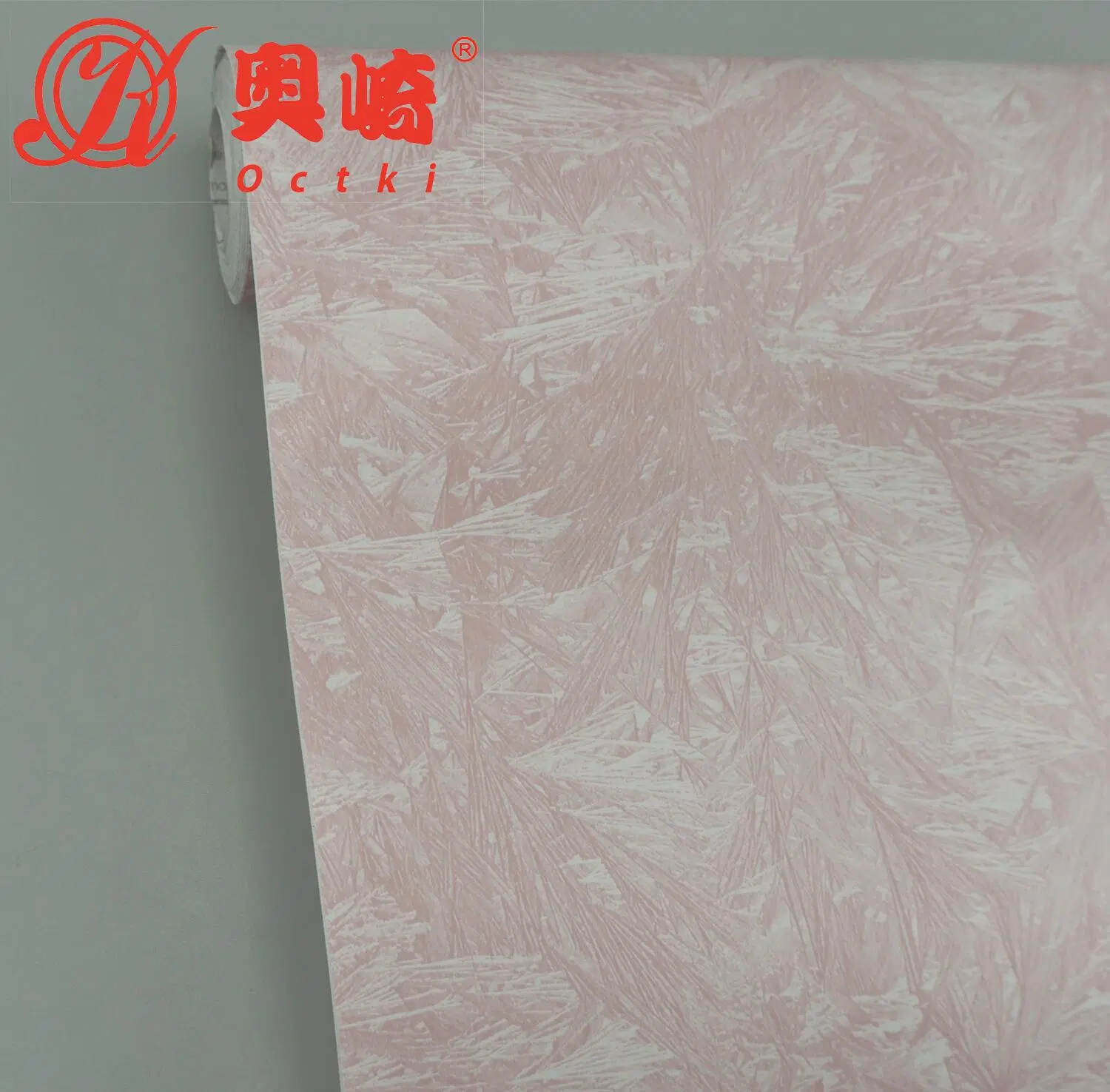 Octki Advanced Practical Fashionable Color PVC Self-Adhesive Floral Wall Paper Removable