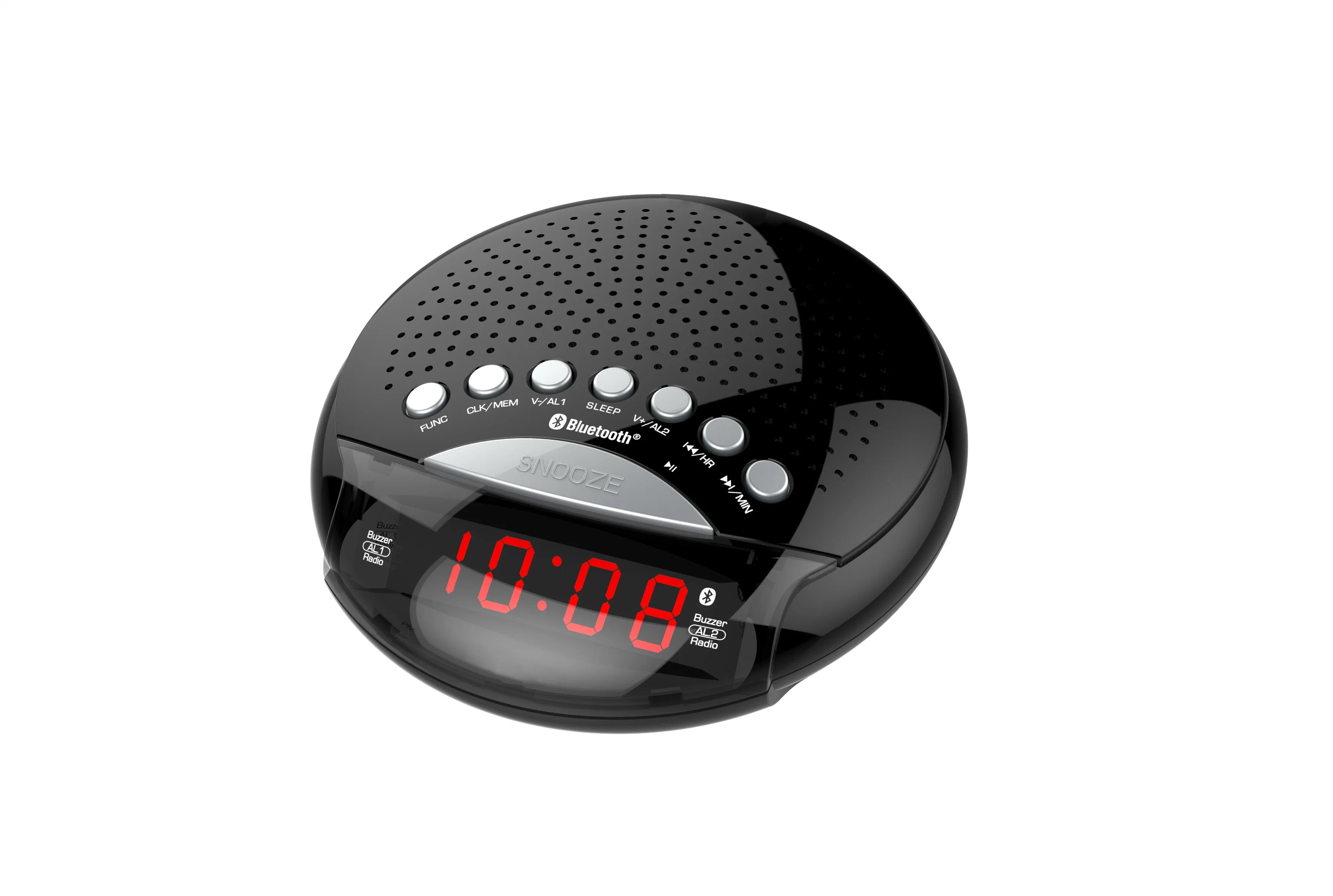 0.6" LED Display Digital Pll Am/FM Radio Dual Clock Alarm