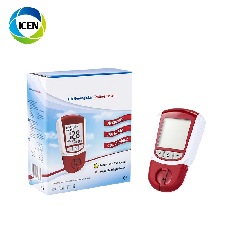 IN-B152 Portable Digital Rapid Test Blood Testing Equipment Hemoglobin Meter