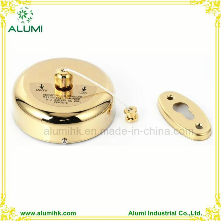 New Design Hotel Golden Retractable Round Stainless Steel Cloth Line
