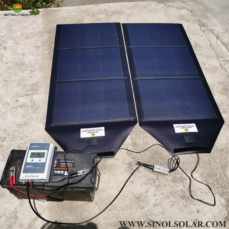 Sinoltech Powerful Foldable 215W Solar Panel for Outdoor Charging (FSC-HJT-215)