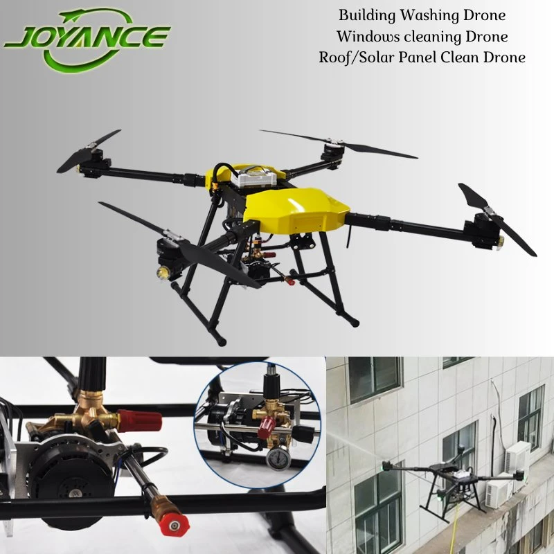 Long Battery Life Cleaning Drone with External Wall Cleaning