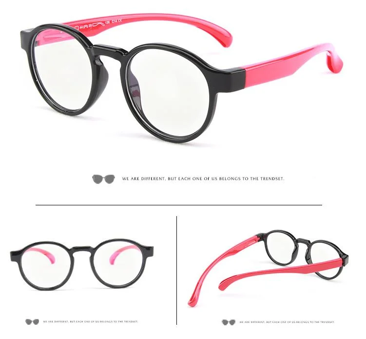 Fashionable Optical Eyeglasses Frames Kids Blue Light Filter Computer Gaming Glasses