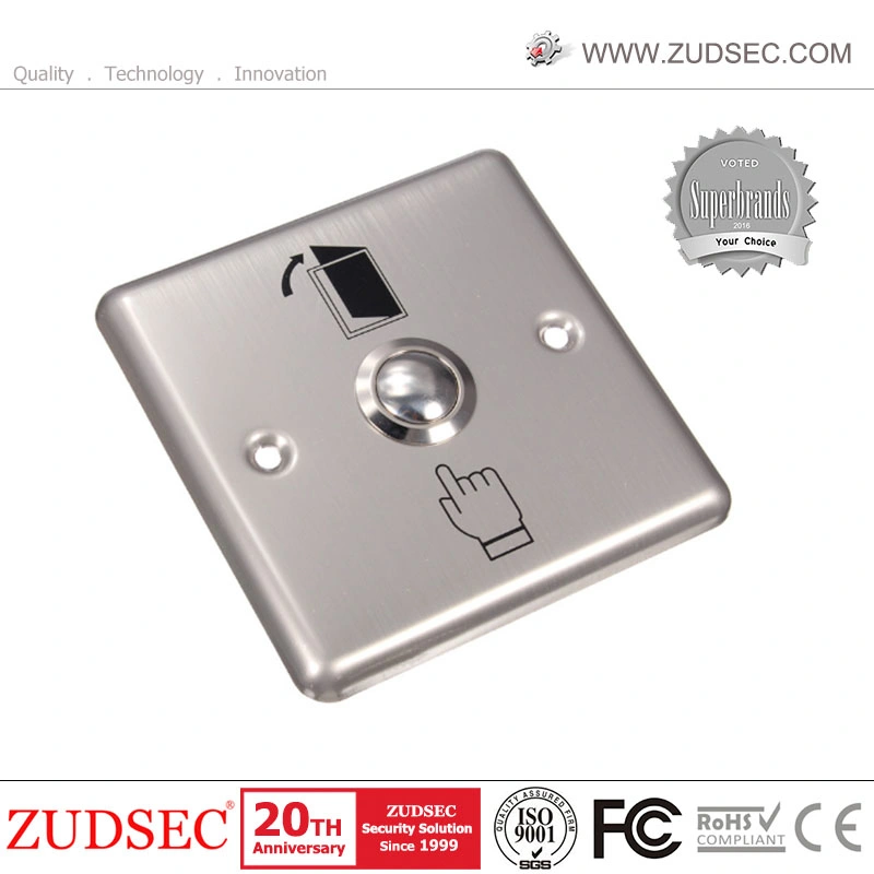 Push Button Access Control System with Durable Stainless Steel Plate