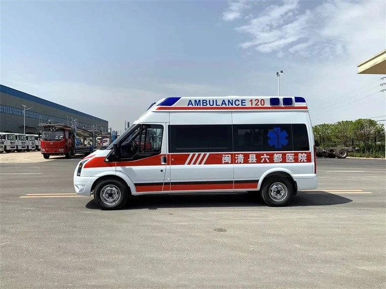 Factory Price New Medical Ambulance Emergency Patient Transit Ambulance Car