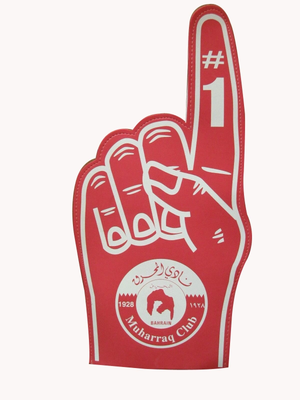 Customized Foam Finger Hand for Sports Cheering