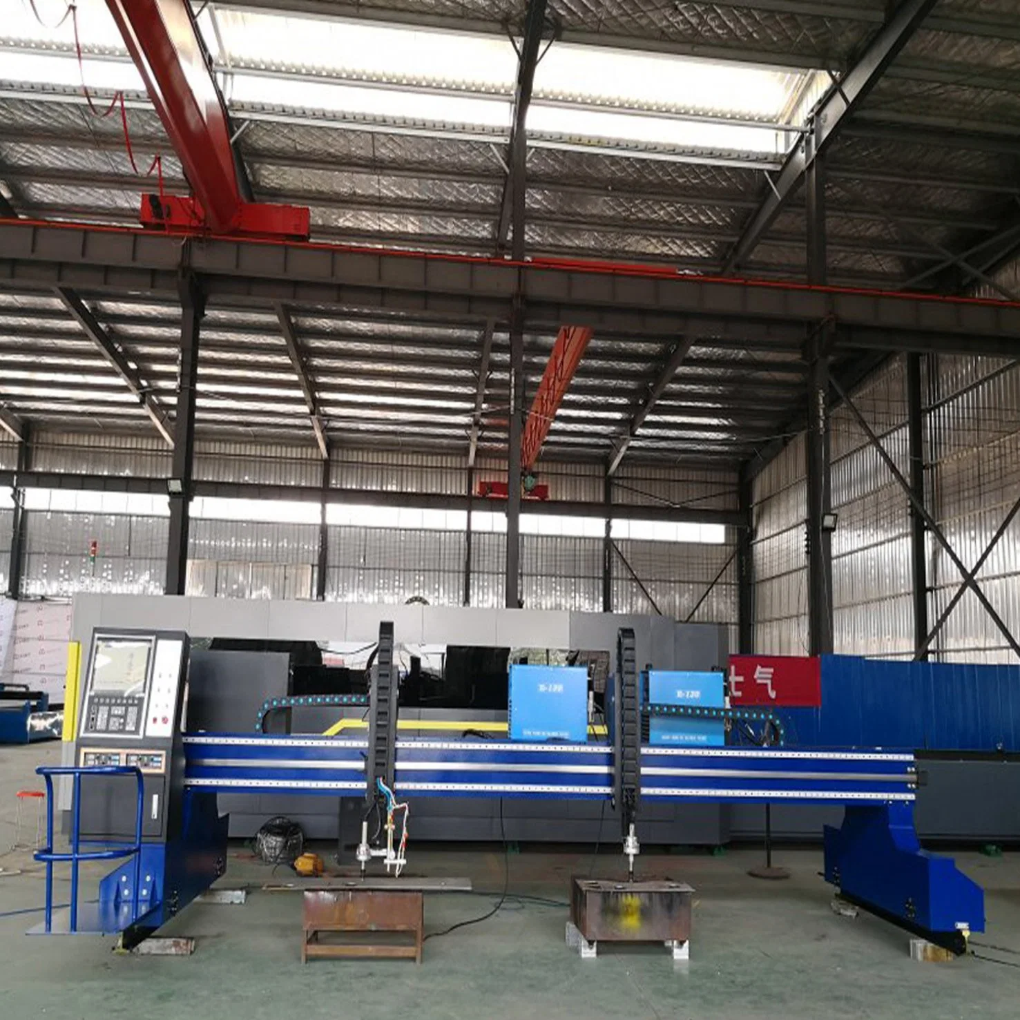 CNC Portal Arc Plasma and Oxygen Cutter for Thin and Thick Metal Sheet Steel Plate