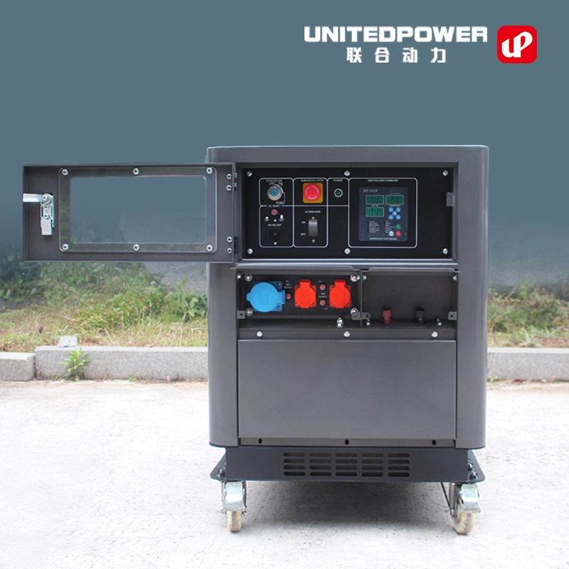 10kw Electric-Start Silenced Diesel Generator