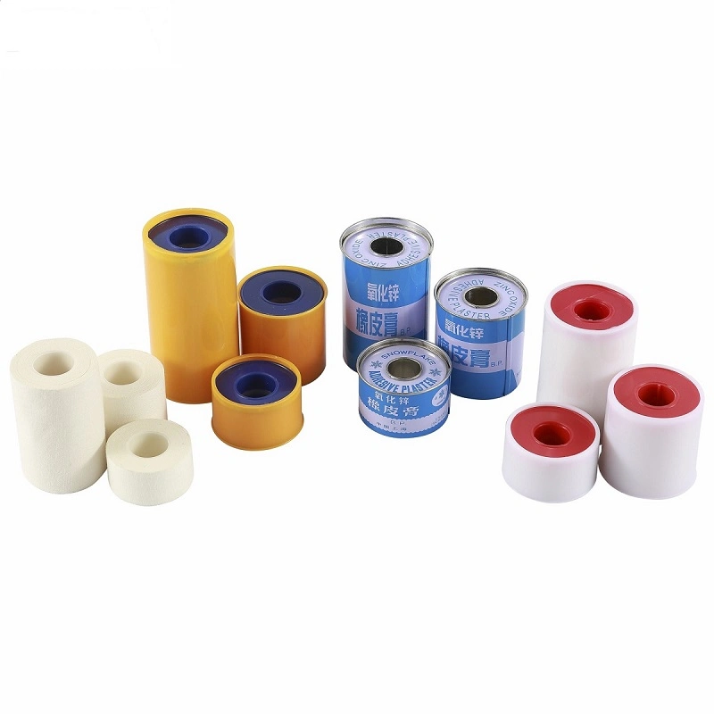 Medical Zinc Oxide Tape Adhesive Cotton Tape Melt Tin Plaster