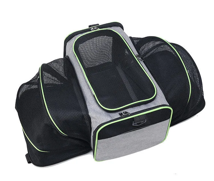 PET Supplies Folding Soft-sided Expandable Cat Carrier Bag