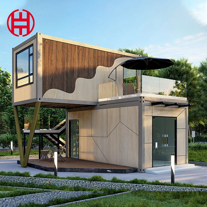 Modern Design Prefabricated Steel Structure Container Houses for Bars Cafes Office Modular Container Homes Tiny Home