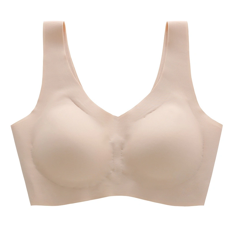 Soutien-gorge classique à motif nuages pour femmes, dos, sans traces Soutien-gorge sans armatures, léger et respirant