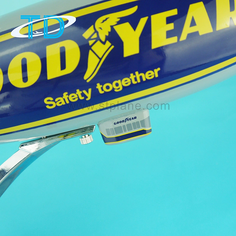 Maqueta de resina de dirigible de Goodyear