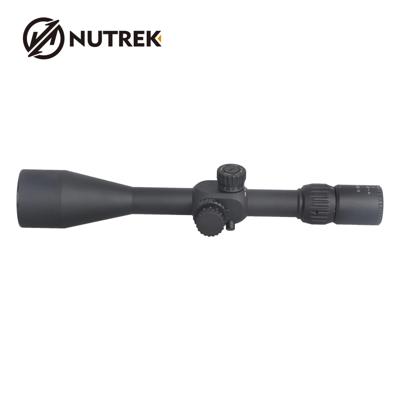 Nutrek Optics Tactical Riflescope 5-25X56 Long Range Hunting Shooting Sniper Scope